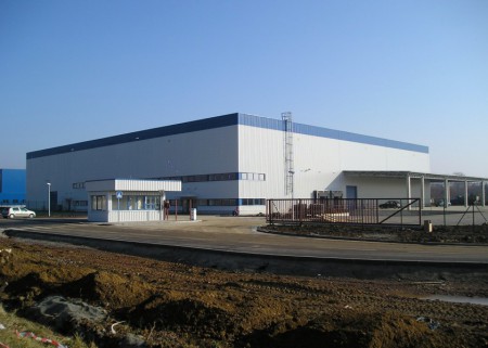 Výrobná hala Estamp
